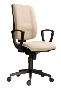 Kancelářská židle SYN, potah červený