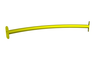 Spojovací prvek žlutý - k balanční dráze( sada 2 ks)