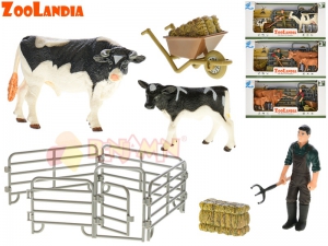 Kráva s telátkem a doplňky - 4 druhy