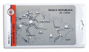 Šablona mapa ČR - na slepé mapy