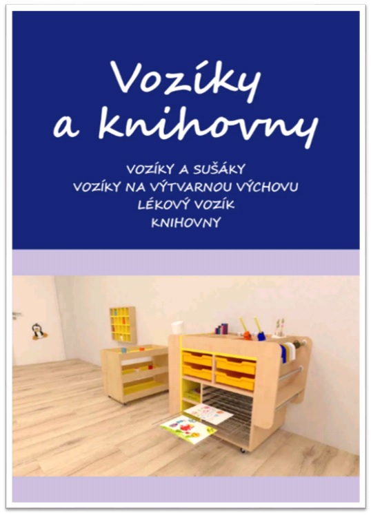 Vozíky a knihovny