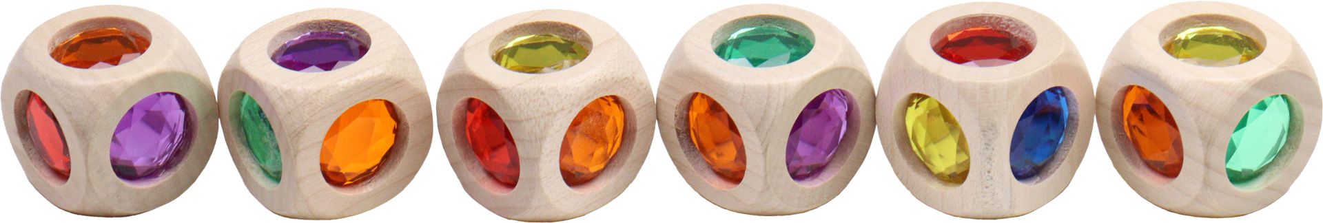 Sada malých kostek s diamanty - Obrázek 2