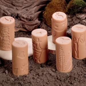 Obtiskovací válečky - lesní přátelé