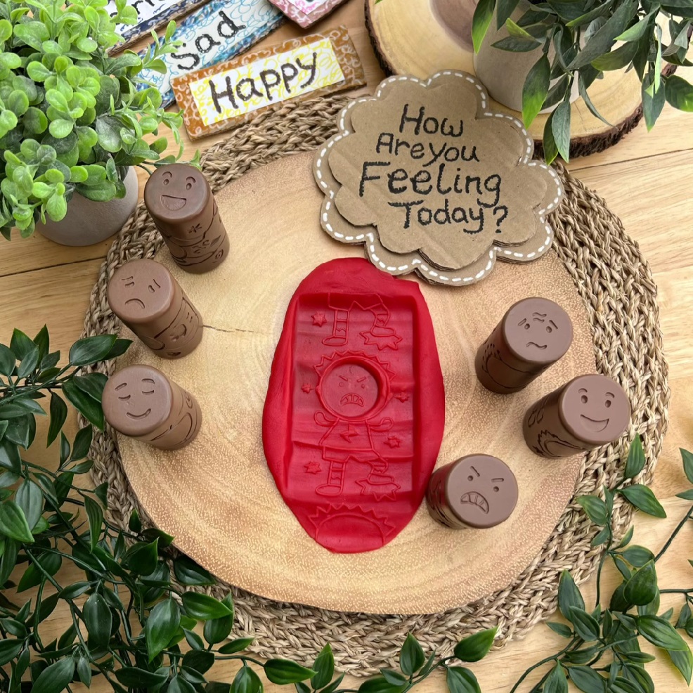 Obtiskovací válečky - emoce - Obrázek 3