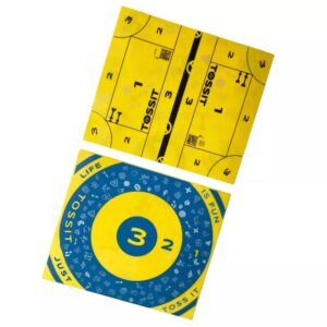 Oboustranný terč k házecím šipkám Tossit