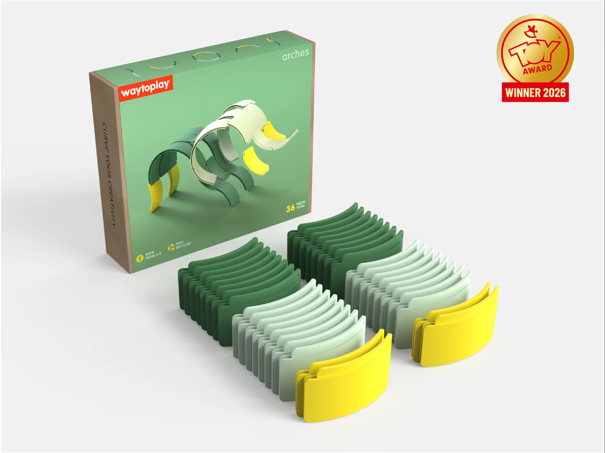 Arches - plastová oblouková stavebnice - střední - Obrázek 10