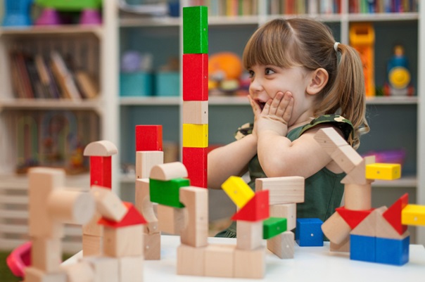 Magnetická dřevěná stavebnice - KOOGLO MINI - barevné - 30 ks - Obrázek 9