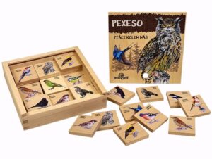 Pexeso klasické - Ptáci kolem nás