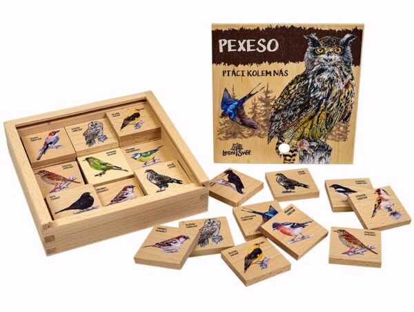 Pexeso klasické - Ptáci kolem nás