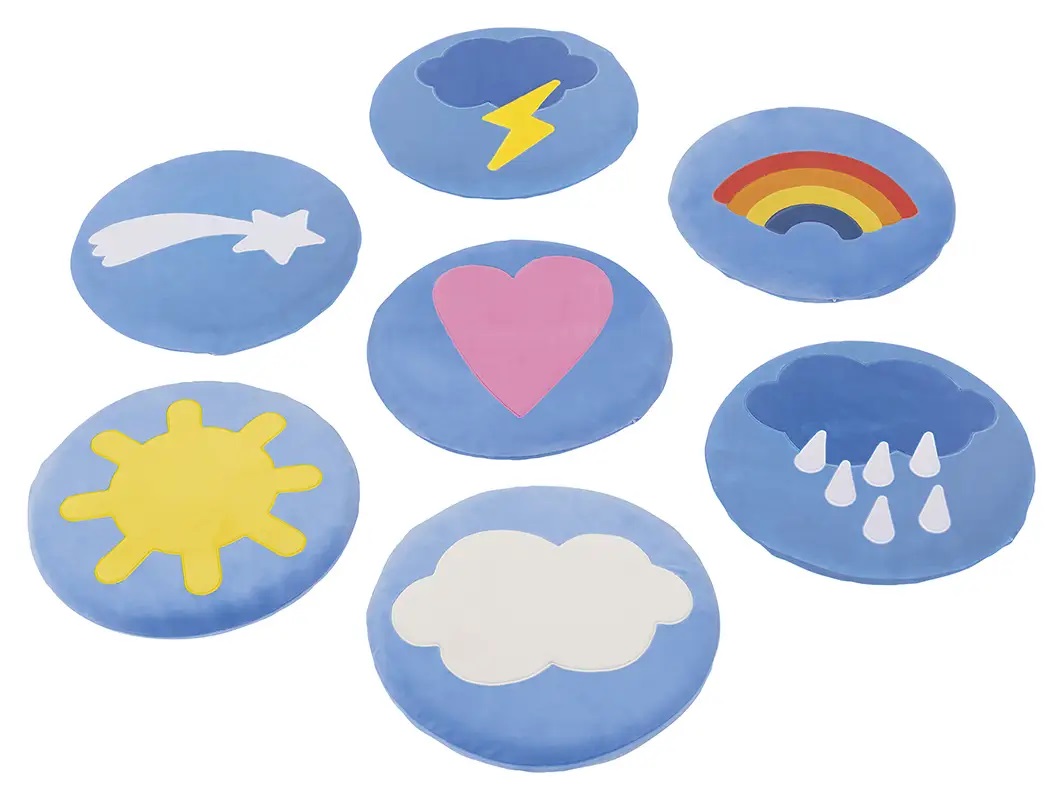 Podsedáky počasí - sada 7 kusů