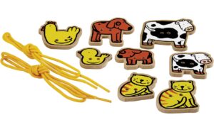 Dopňky k navlékací farmě pro 2 děti