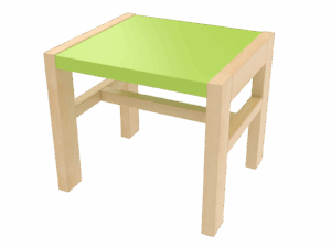 Stolička BOB v.30 cm