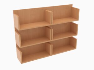 Poličková stěna velká BUK