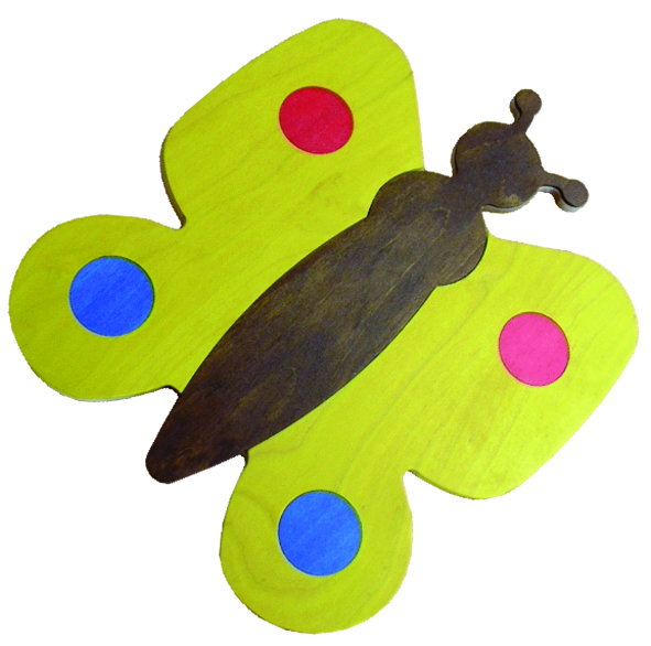 Dekorace MOTÝL - nástěnná