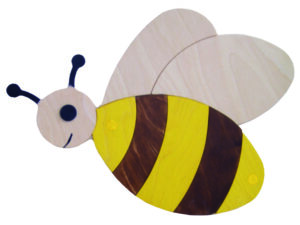 Dekorace VČELKA - nástěnná