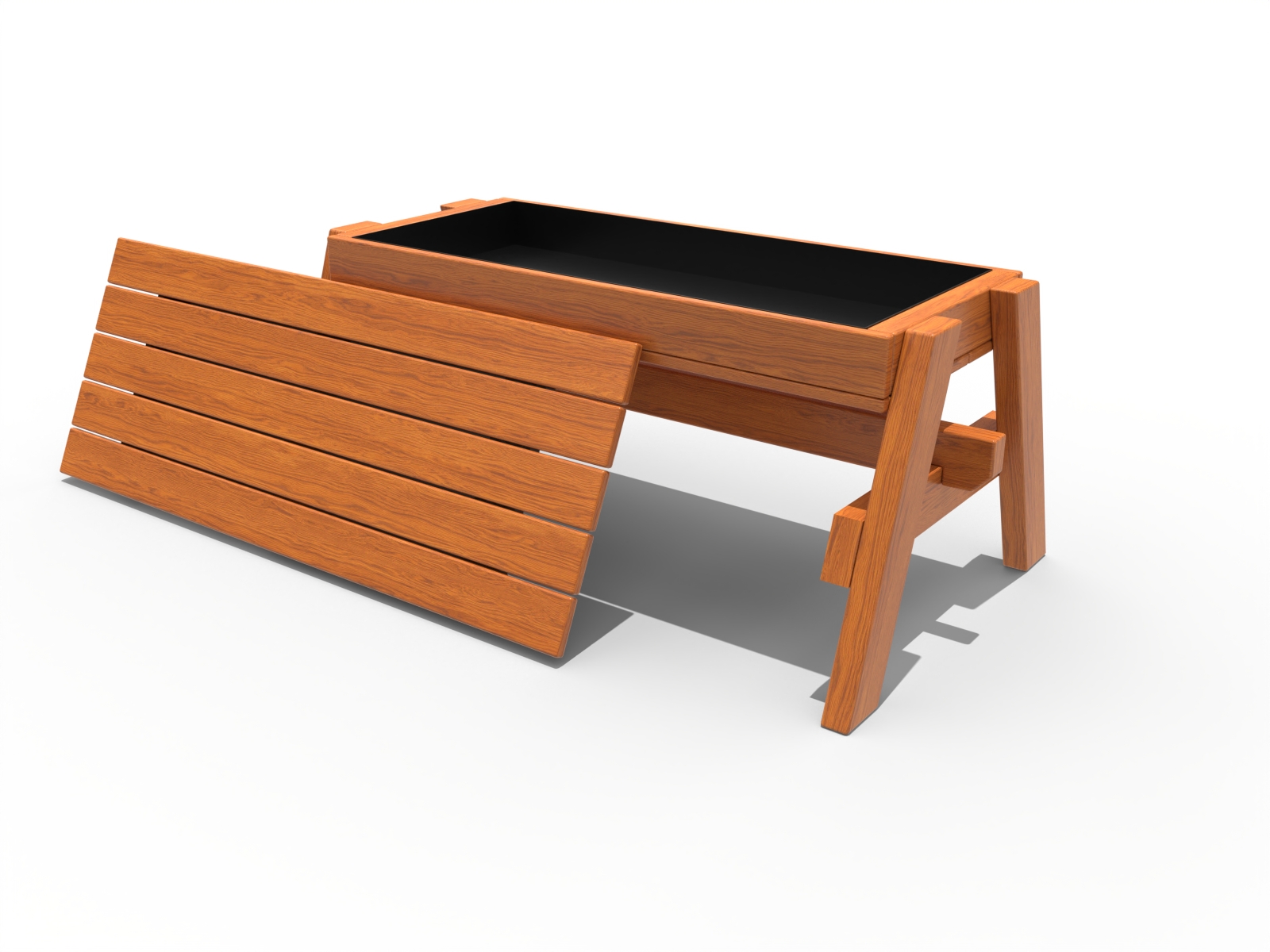 Venkovní dětský úložný stůl - Obrázek 3