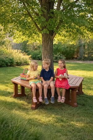 Lavička kolem stromu