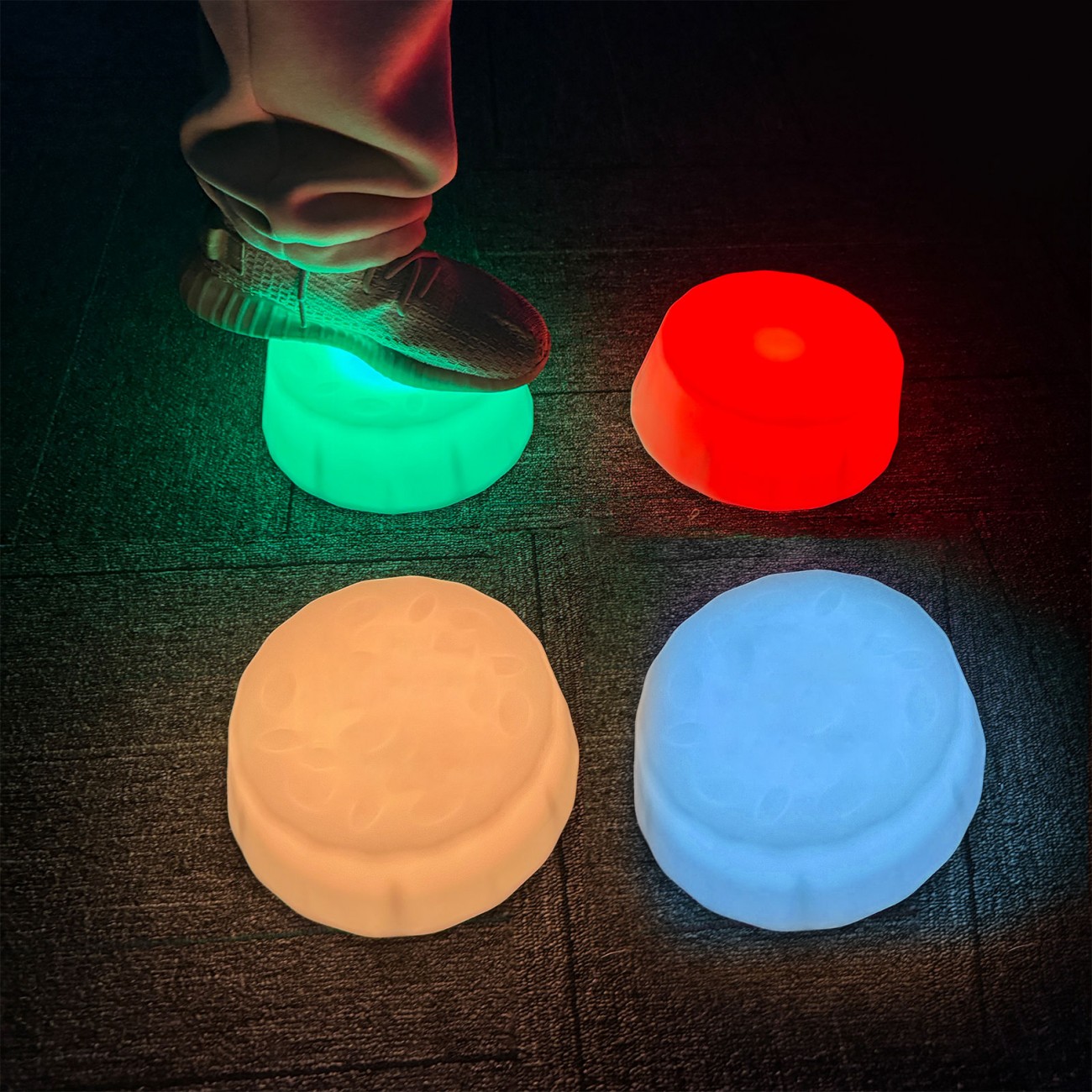 Kulaté LED nášlapy - sada 3 ks - Obrázek 4