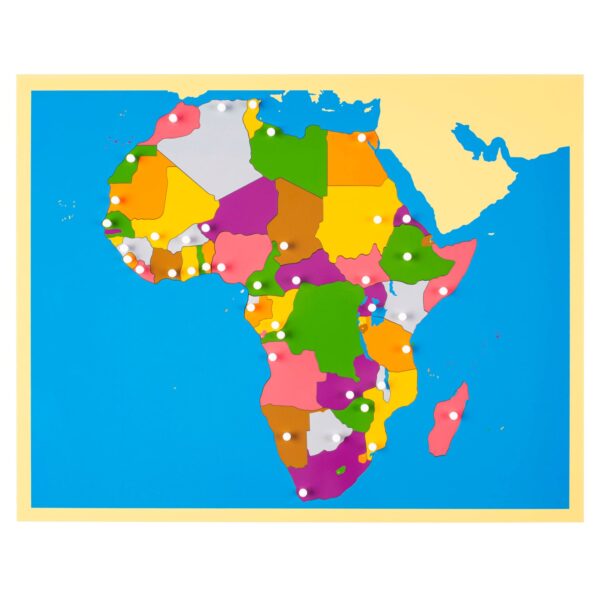 PUZZLE MAPA AFRIKA