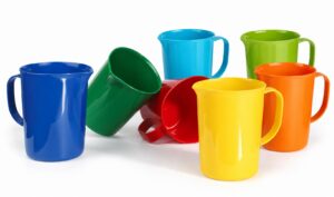 Set nerozbitných velkých džbánů 1,5l 6 ks
