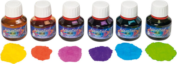 AQUATINT set – koncentrované vodové barvy