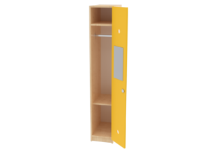 Šatní skříň 1 box,základní,uzamykatelná