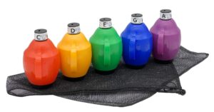 Zvukové měchy JUMBO - chromatická sada - C#'–A#' (nízké C) - 5 ks