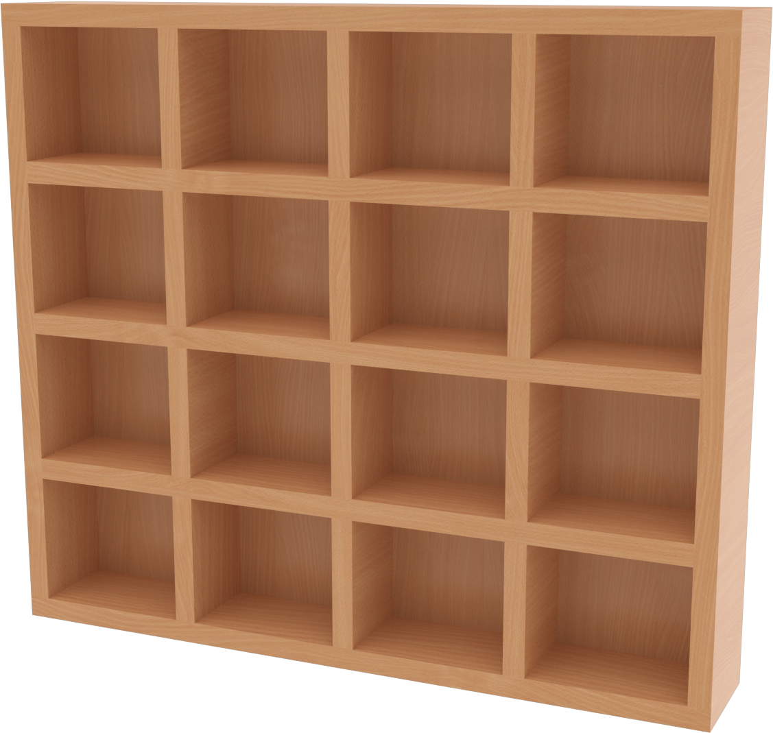 Polička na pitný režim pro 16 hrníčků