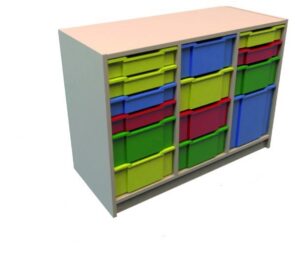 KLASIK Skříň kastlíková 3 sloupce - BUK