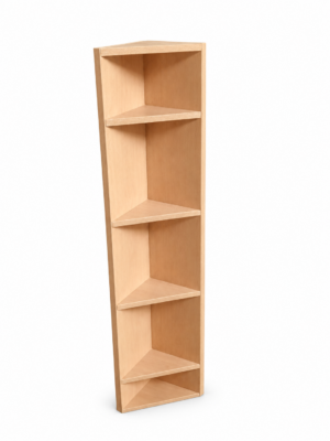 Rohový díl se 4 policemi