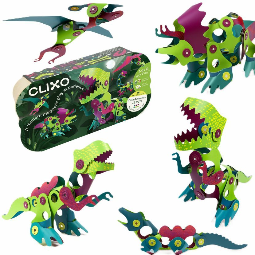 CLIXO - 36ks - dinosauři - větší