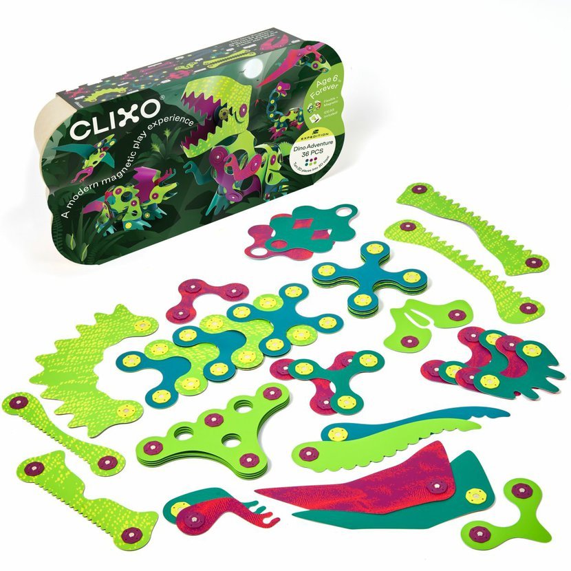 CLIXO - 36ks - dinosauři - větší - Obrázek 2
