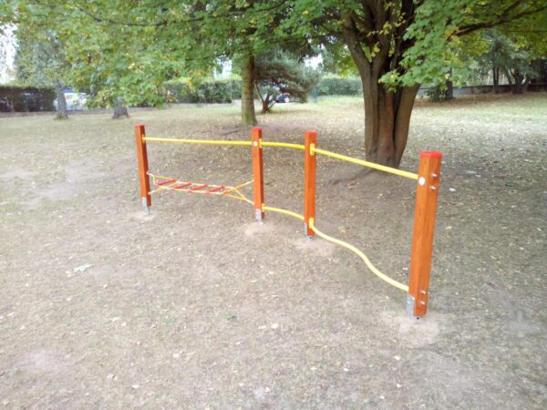 Balanční dráha balanční vlna dřevěná - Obrázek 5