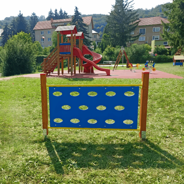 Balanční dráha lezecká stěna s otvory dřevěná - Image 3