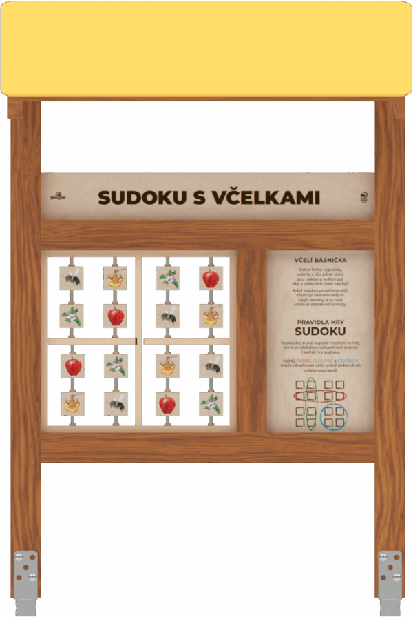 Naučná tabule - SUDOKU SE VČELKAMI - Image 2