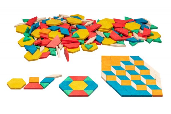 Výuková skládačka - Geometrické vzory - Obrázek 2