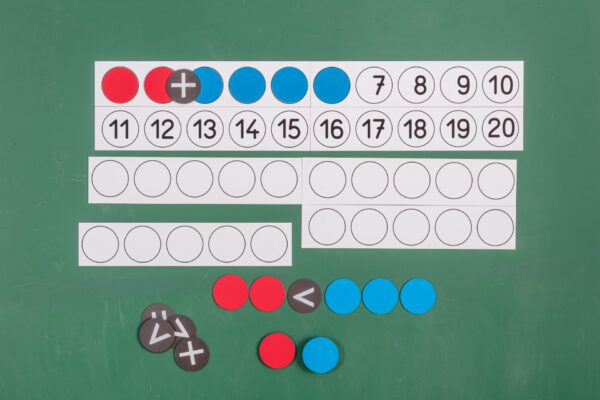 Magnetická početní lišta na tabuli - Obrázek 2