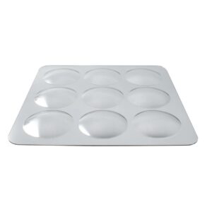 Velké konvexní zrcadlo 50 x 50 cm – 9 kopulí