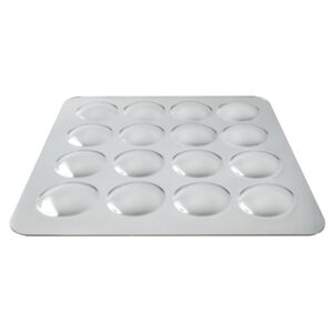 Velké konvexní zrcadlo 50 x 50 cm – 16 kopulí