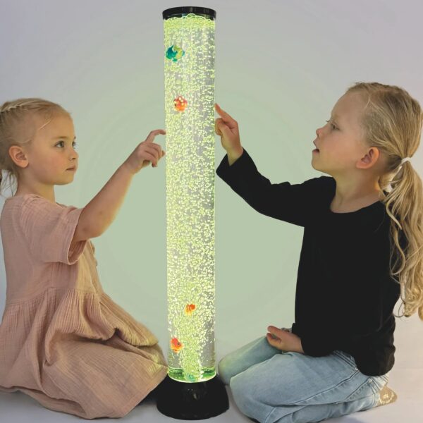 Sensorický bublinkový válec s rybami, 100 cm - Obrázek 2